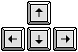 arrow keys